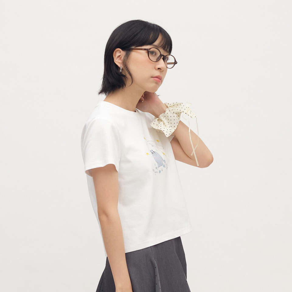 學院風橢圓眼鏡