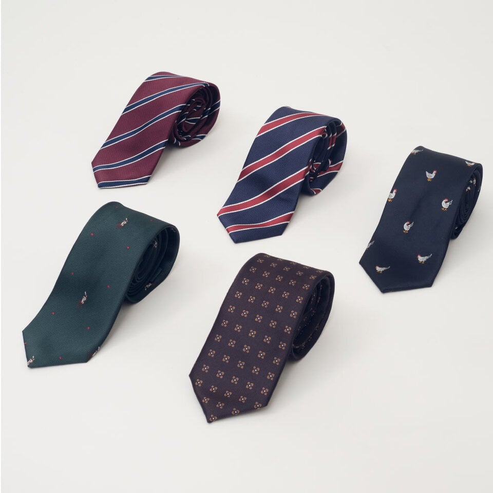 PAC2903-261 花紋領帶