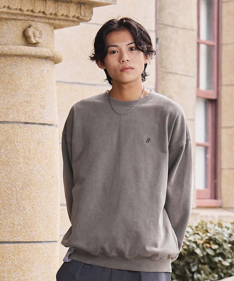 水洗大學Tee VINTAGE SWEATSHIRT