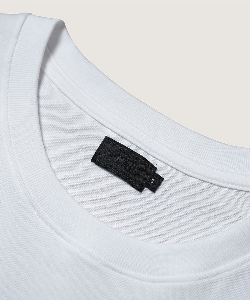 左胸刺繡LOGO短Tee