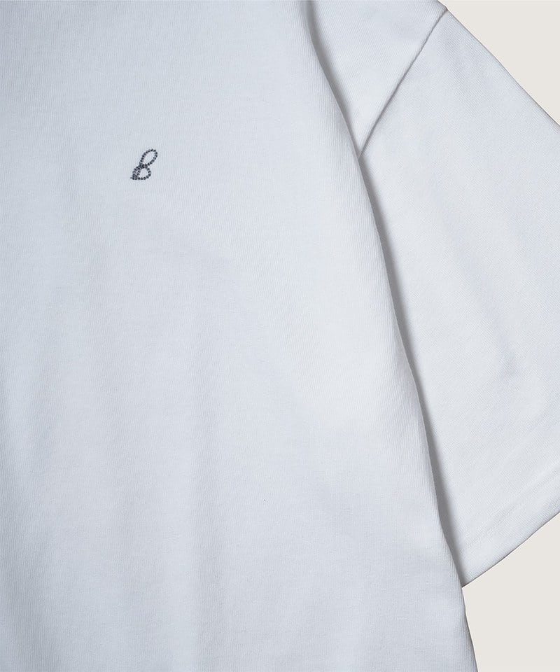 左胸刺繡LOGO短Tee
