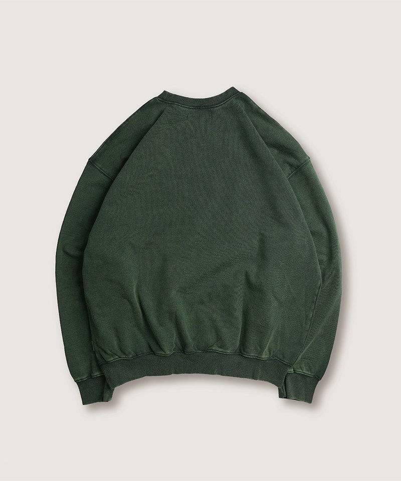 鎖鏈繡字水洗大學Ｔ TPFD VINTAGE SWEATSHIRT