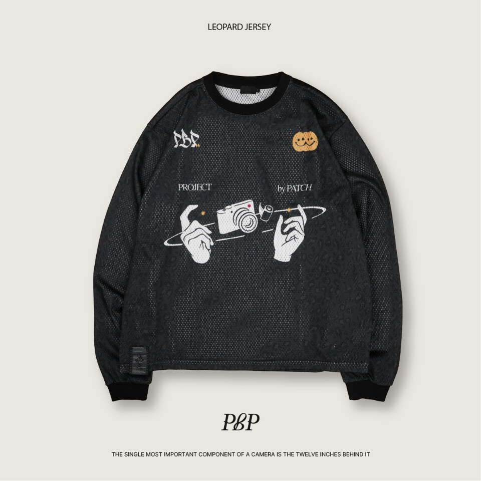 滿版豹紋印刷長袖球衣 LEOPARD JERSEY