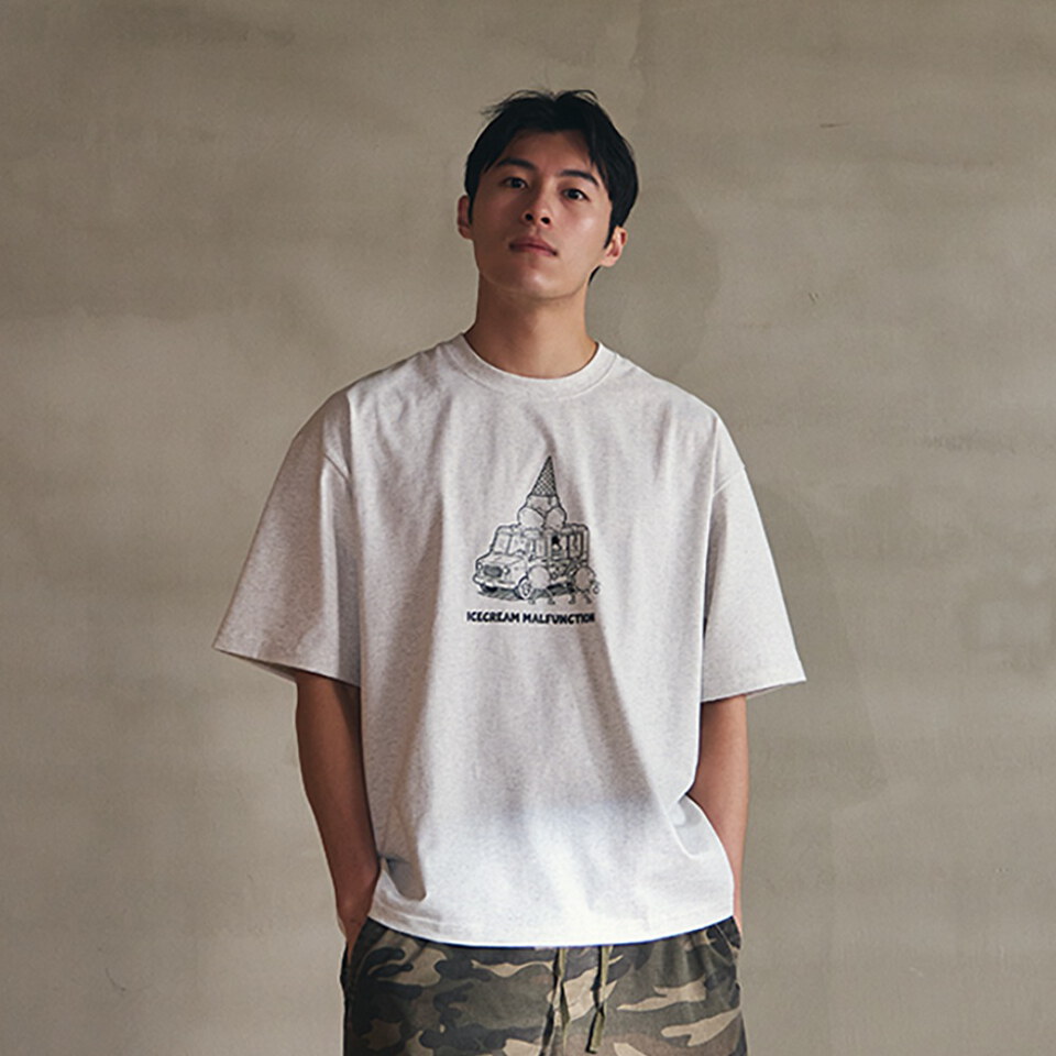 PBP0112-262 冰淇淋車短TEE MALFUNCTION TEE