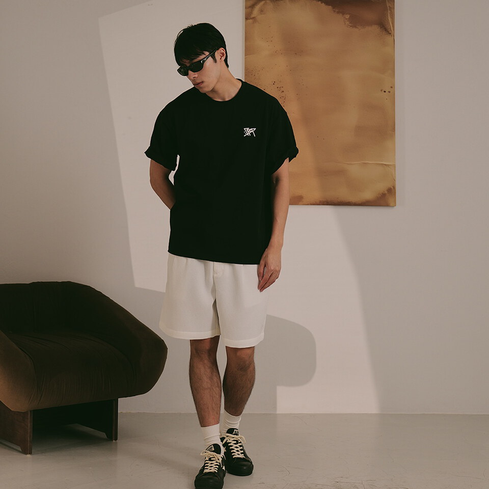 塗鴉照片短TEE BIKE MAN TEE