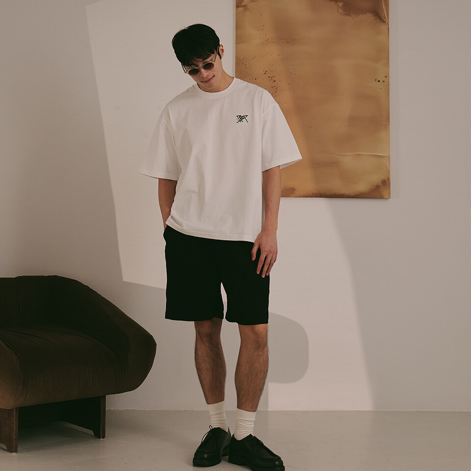 塗鴉照片短TEE BIKE MAN TEE