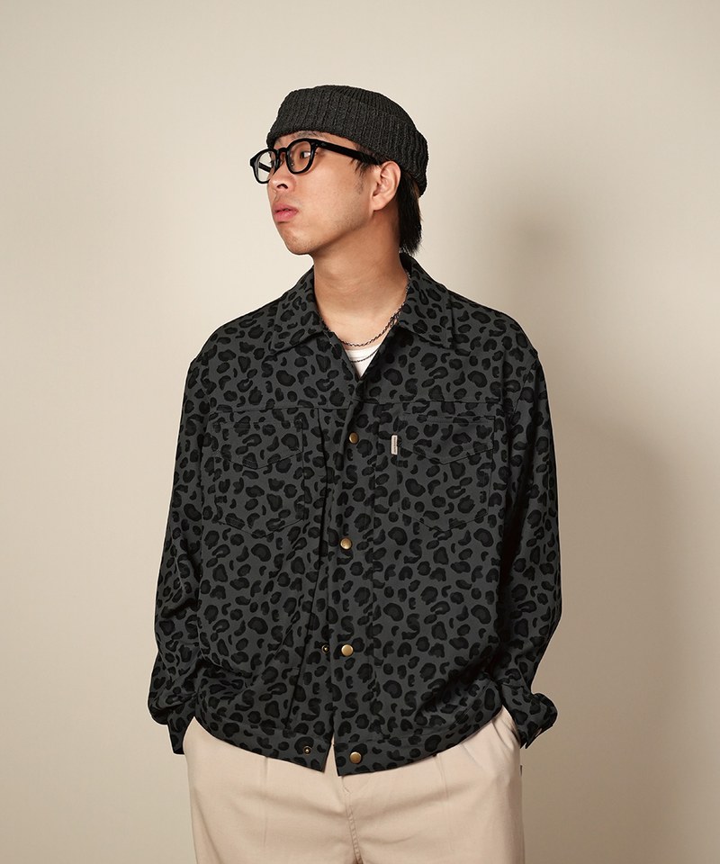 豹紋襯衫外套 LEOPARD JACKET