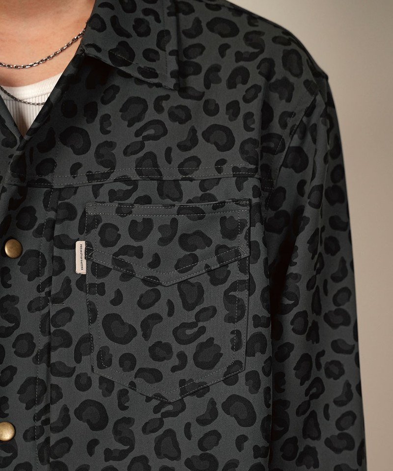 豹紋襯衫外套 LEOPARD JACKET