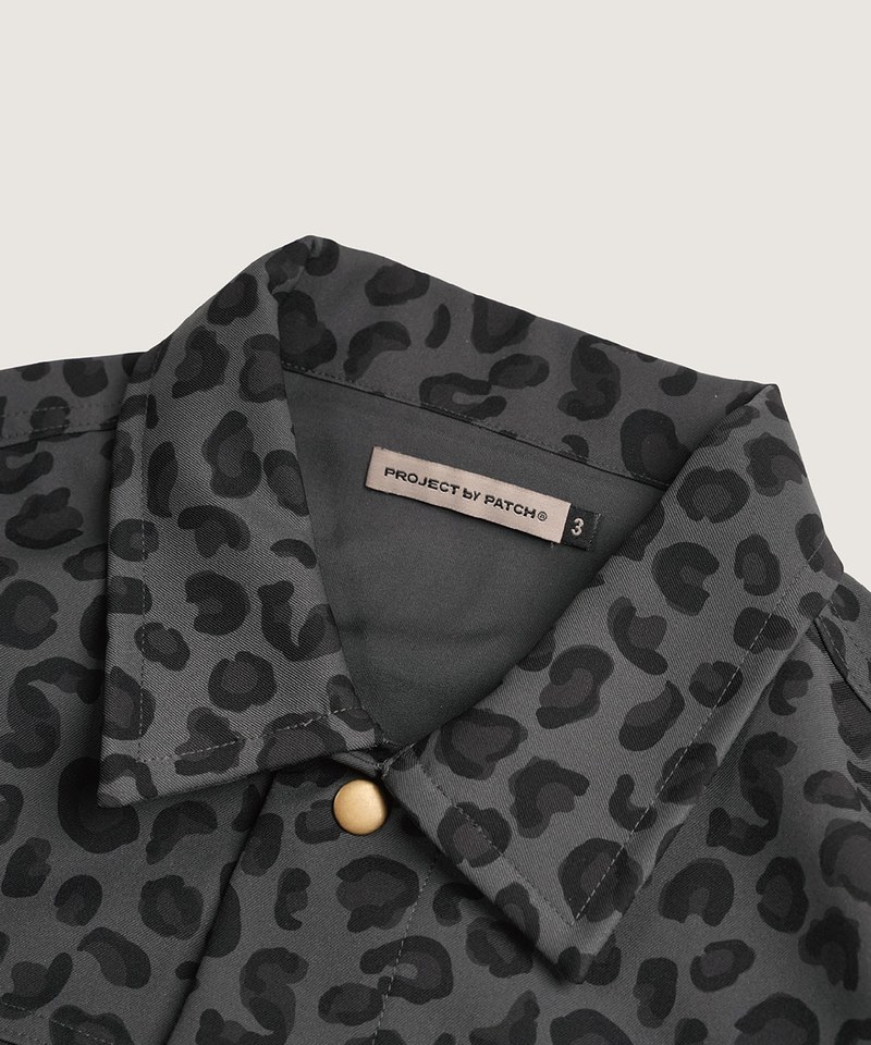 豹紋襯衫外套 LEOPARD JACKET