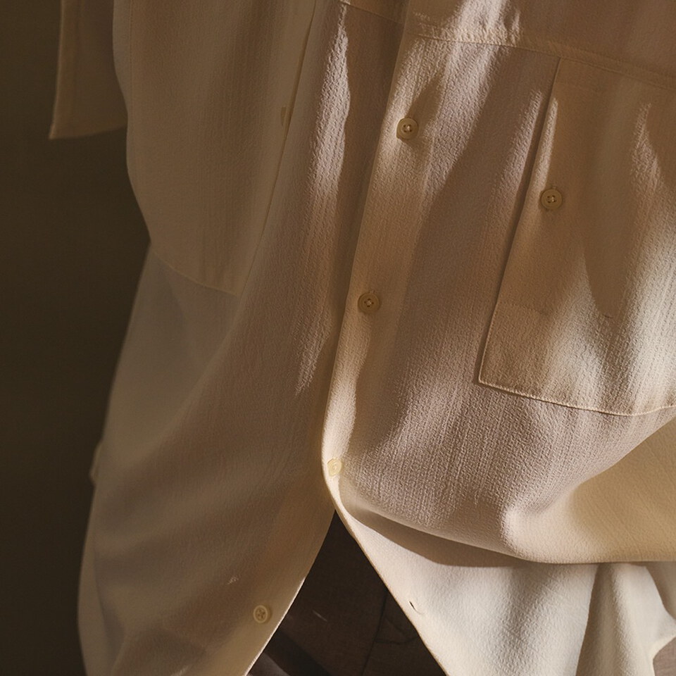 條紋襯衫 STRIPE LOOSE POCKET SHIRT