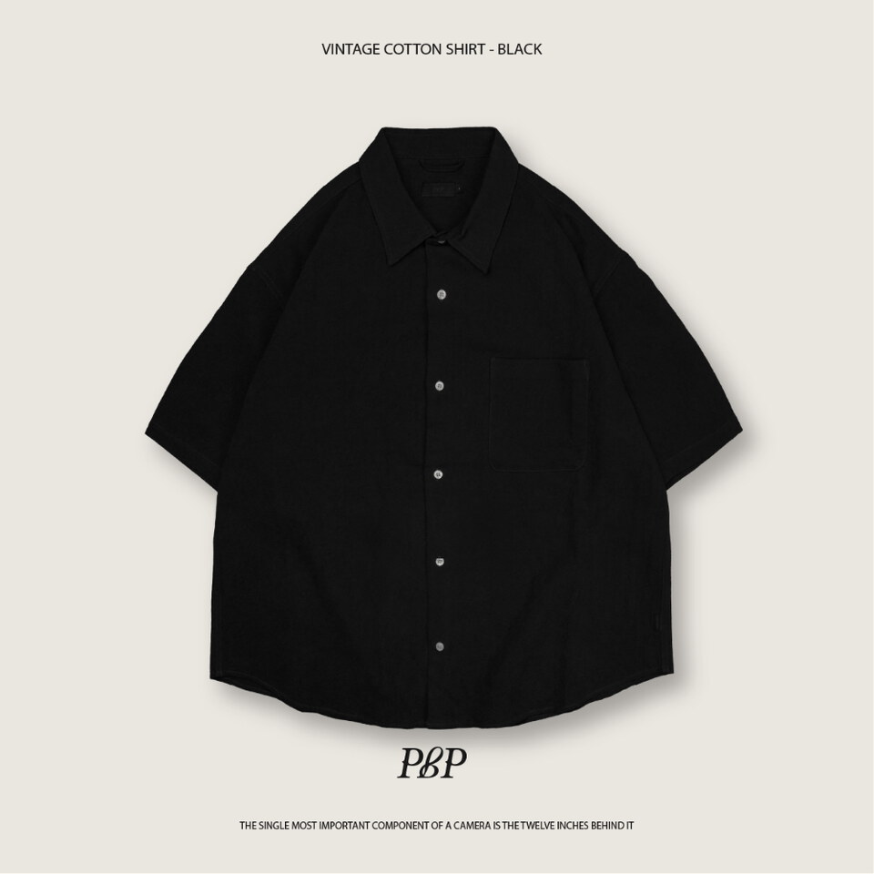 寬版襯衫 VINTAGE COTTON SHIRT