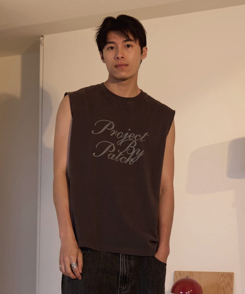 PBP0503-252 寬肩水洗背心 VINTAGE LOOSE-FIT TANK TOP
