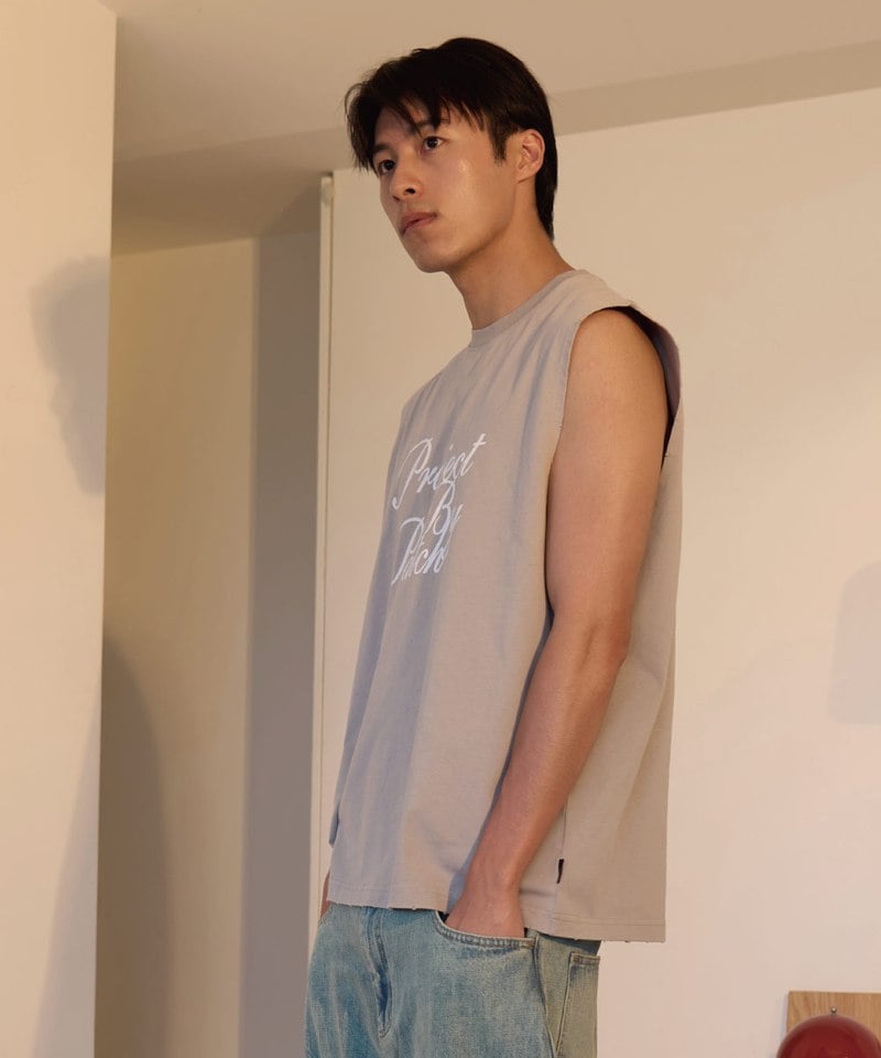 PBP0503-252 寬肩水洗背心 VINTAGE LOOSE-FIT TANK TOP