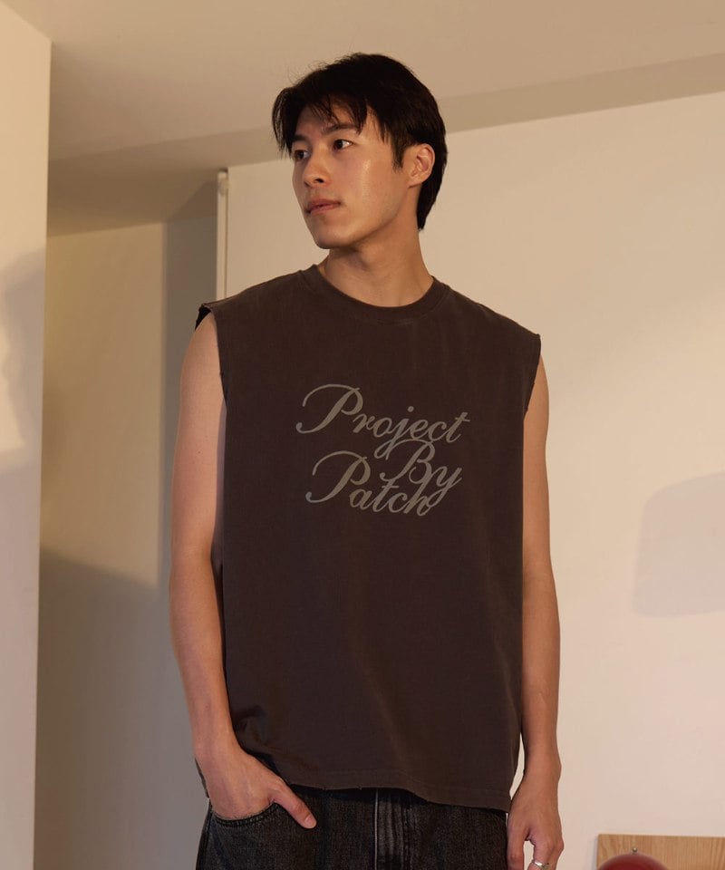 PBP0503-252 寬肩水洗背心 VINTAGE LOOSE-FIT TANK TOP