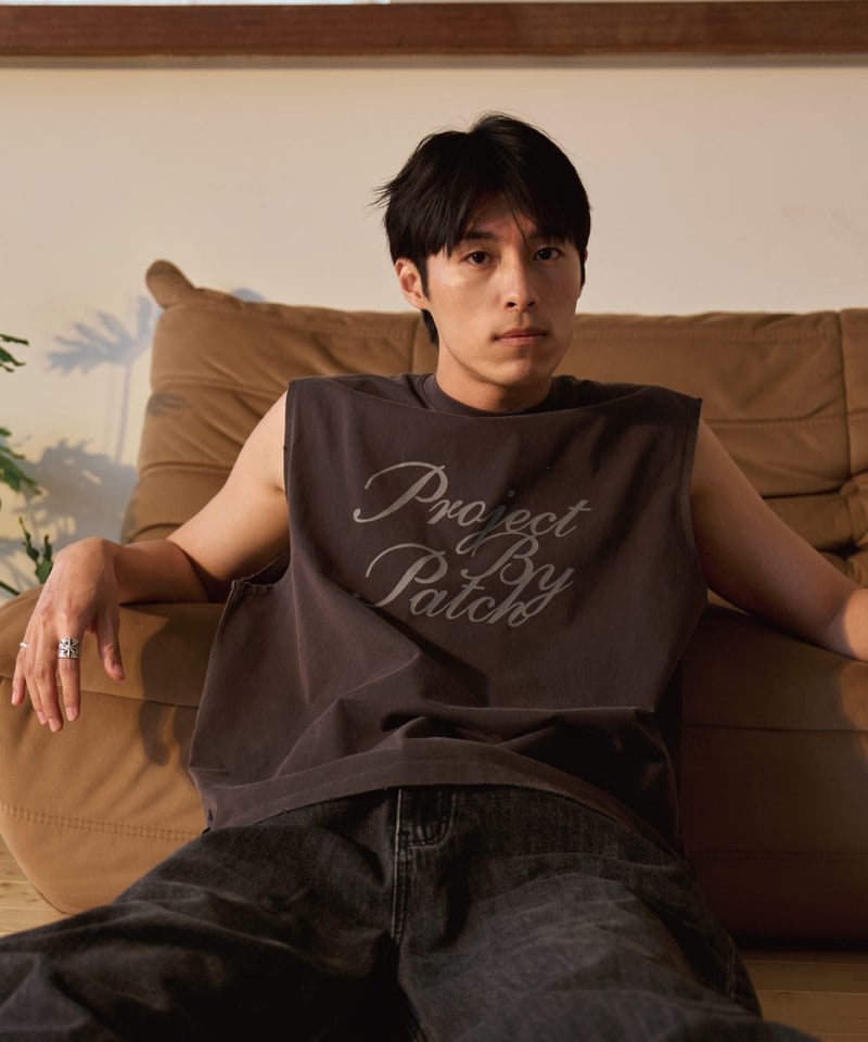 PBP0503-252 寬肩水洗背心 VINTAGE LOOSE-FIT TANK TOP