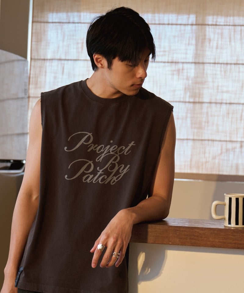 PBP0503-252 寬肩水洗背心 VINTAGE LOOSE-FIT TANK TOP