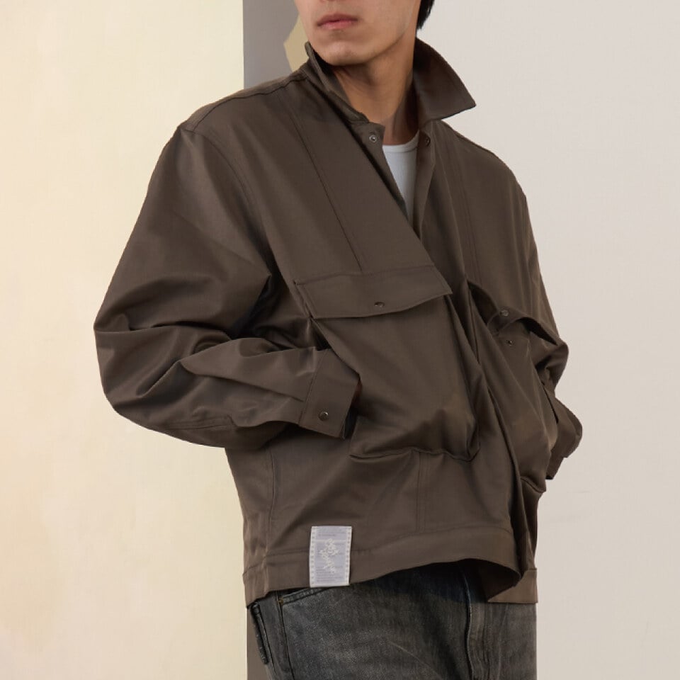 PBP1107-252 大口袋襯衫外套 LOOSE FIT POCKET JACKET