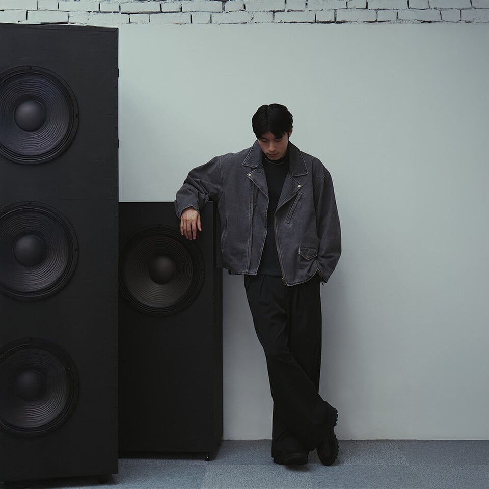 PBP1112-261 做舊翻領騎士外套 WASHED BIKER JACKET