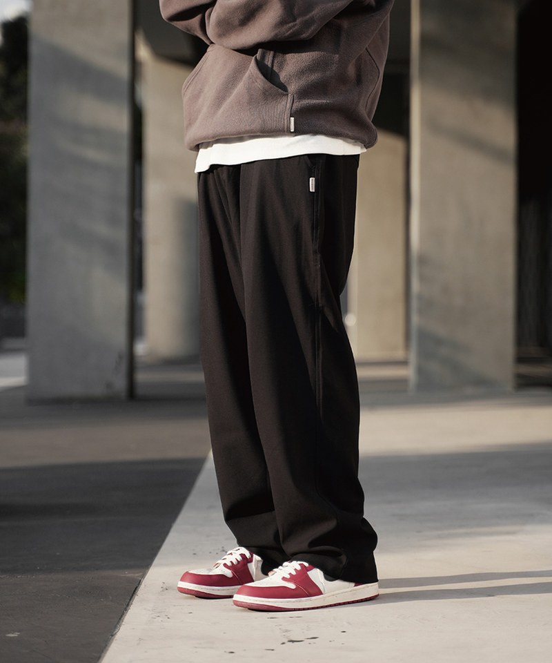 寬版西裝褲 TAPERED TWILL TROUSERS
