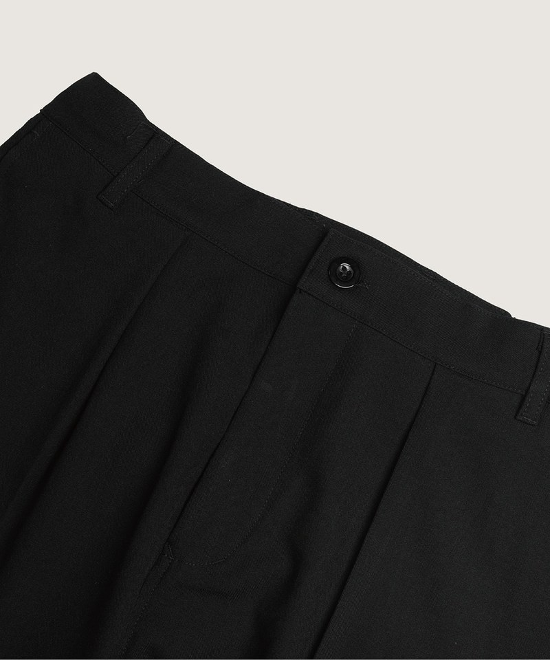 寬版西裝褲 TAPERED TWILL TROUSERS