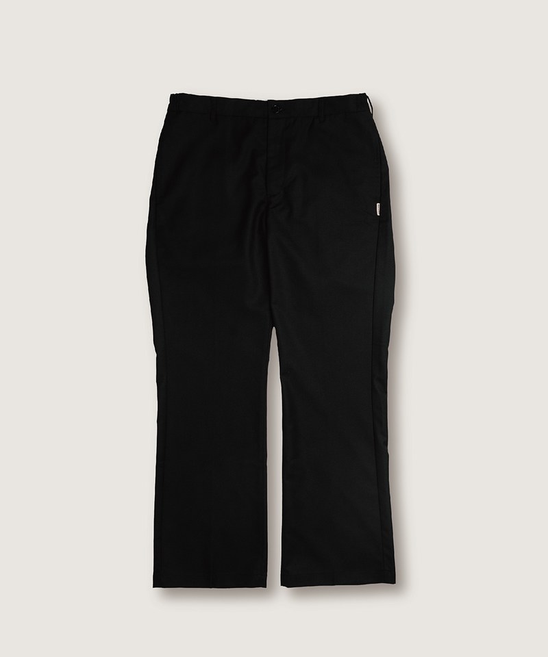 小喇叭褲 BOOT-CUT TWILL TROUSERS