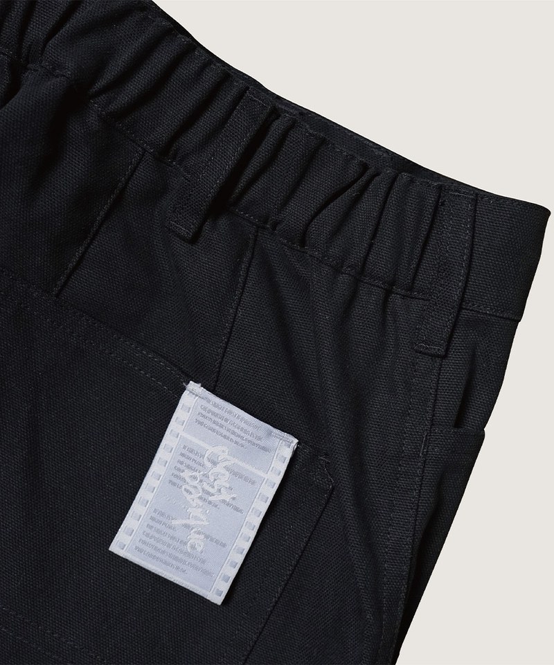 多口袋寬直筒工裝褲 LOOSE-FIT WORK PANTS