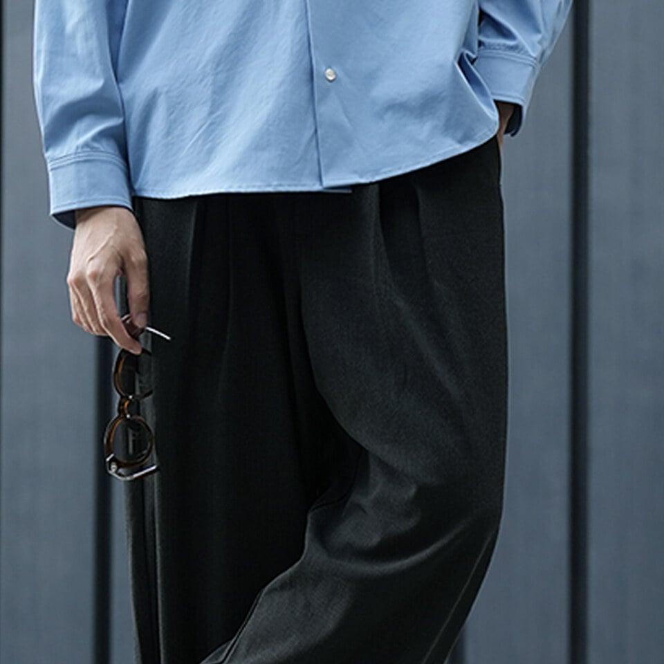 PBP1610-252 西裝長褲 LOOSE-FIT TROUSERS
