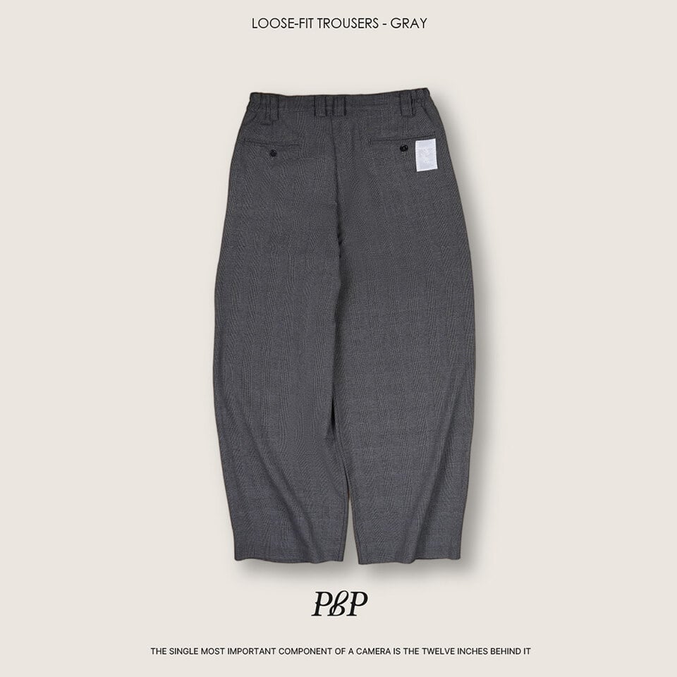 PBP1610-252 西裝長褲 LOOSE-FIT TROUSERS