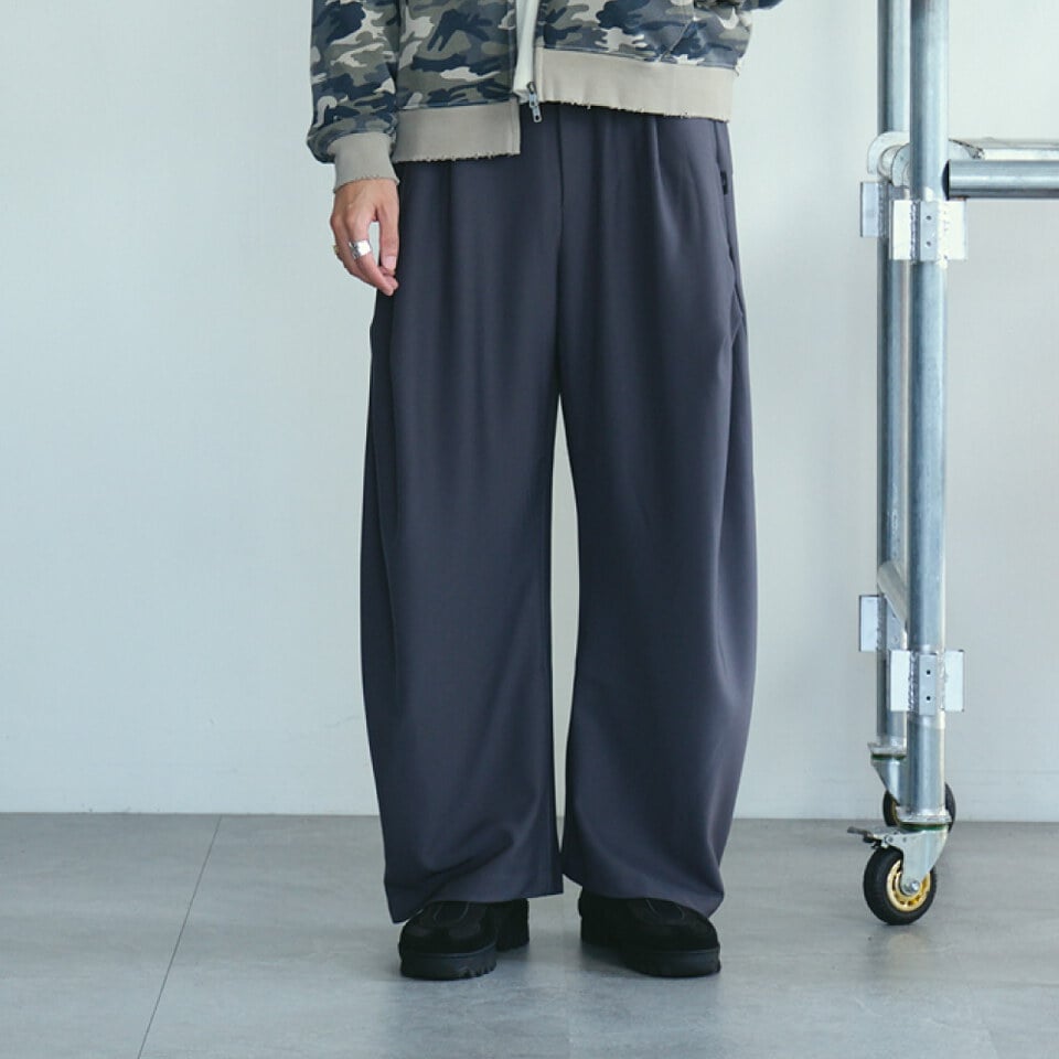 PBP1614-261 西裝料彎刀褲