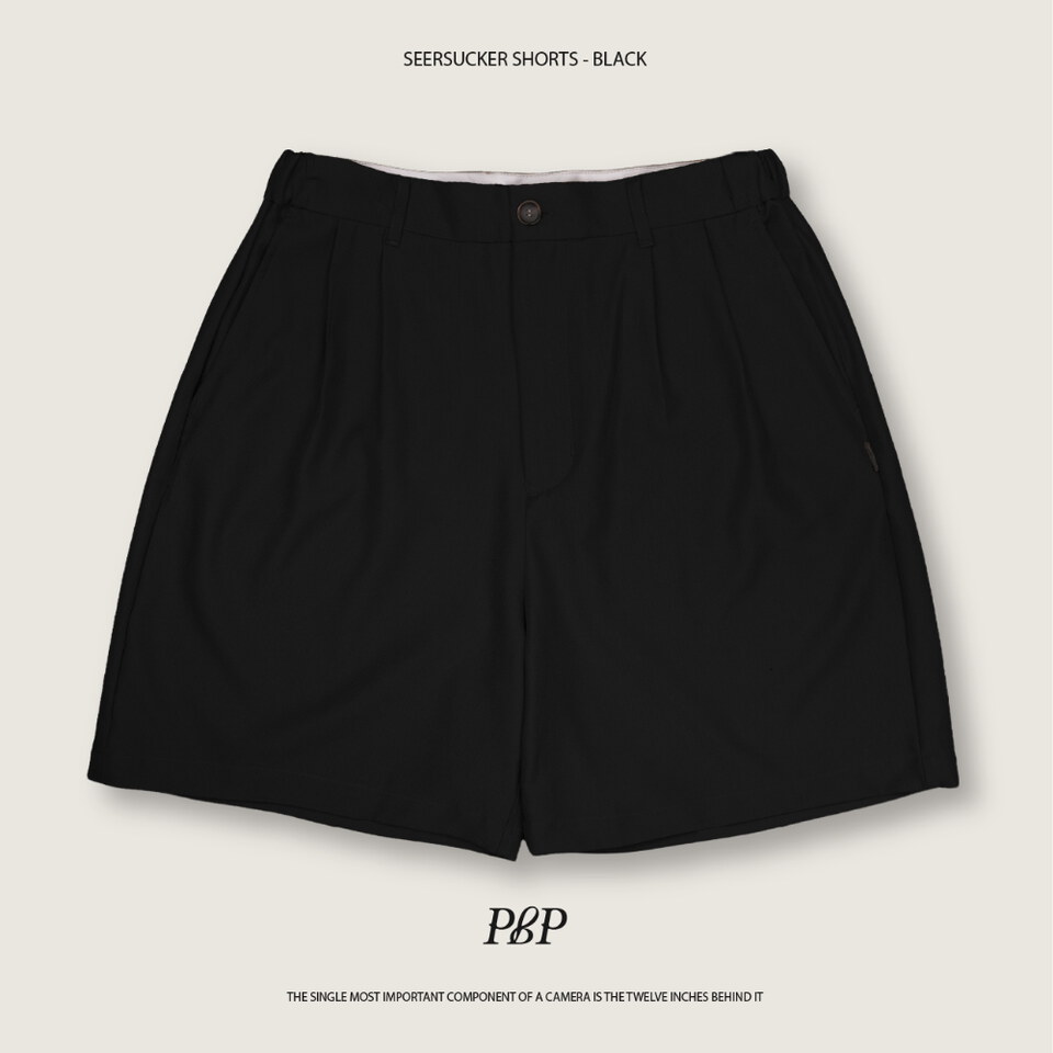 打褶短褲 SEERSUCKER SHORTS