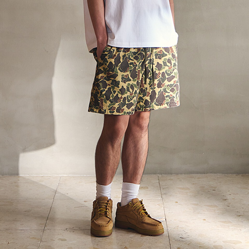 PBP1708-262 迷彩短褲 LOOSE-FIT CAMO SHORTS