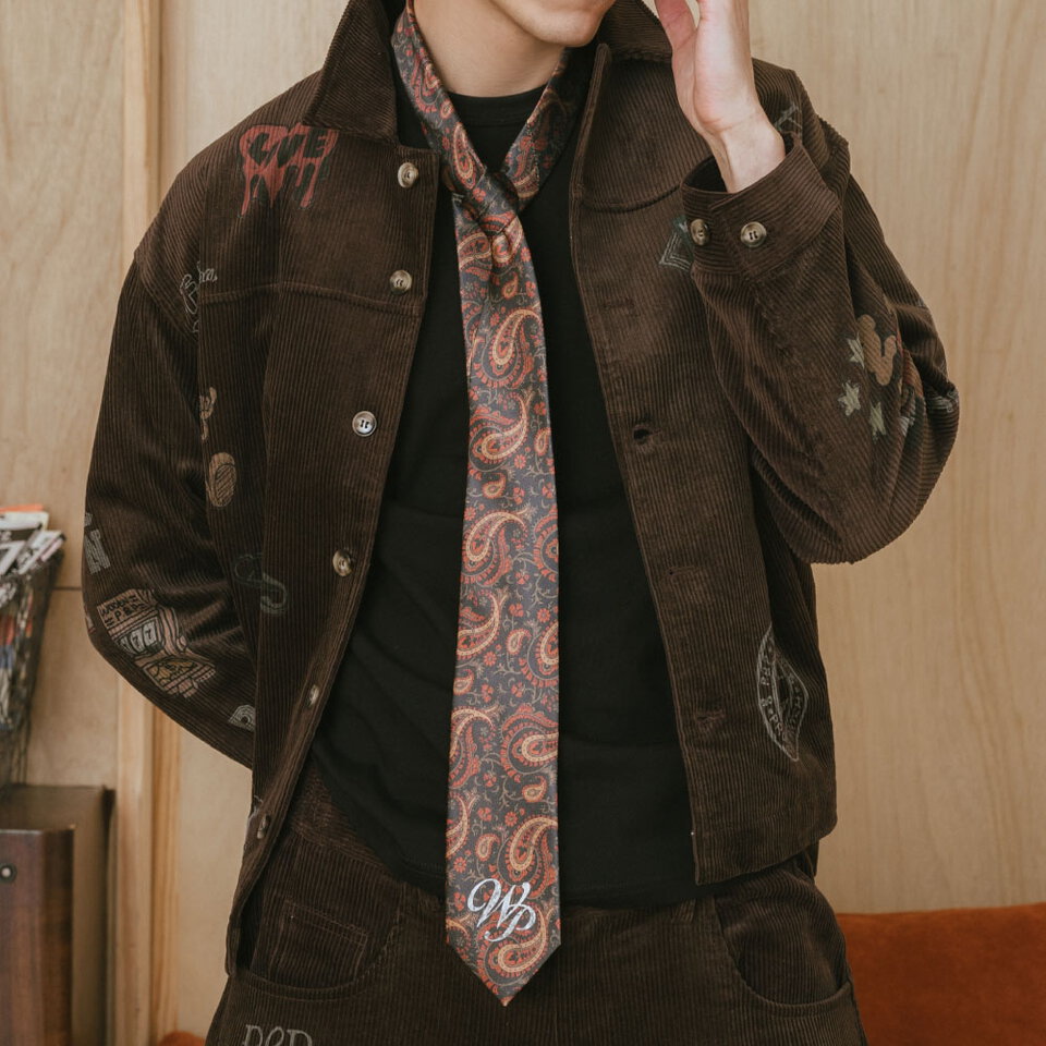 印花領帶 Vintage Totem Tie