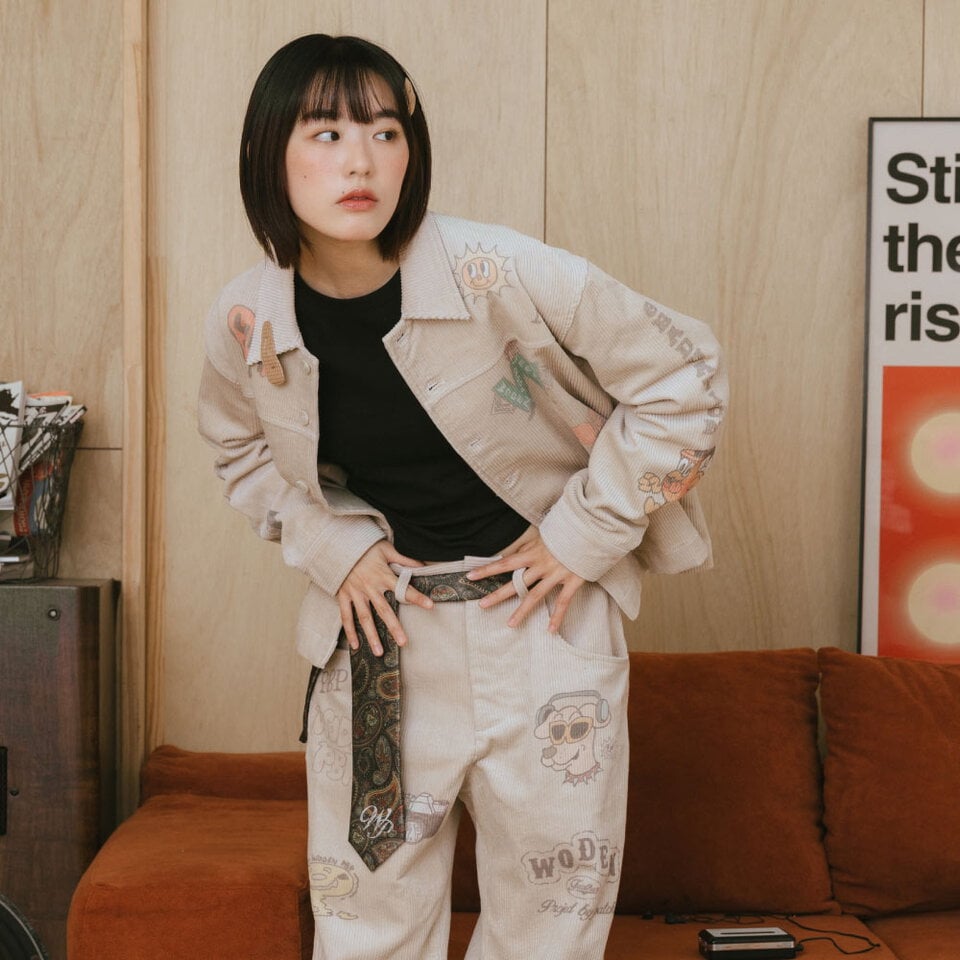 印花領帶 Vintage Totem Tie