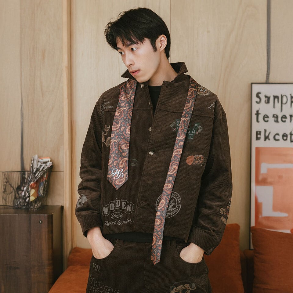 印花領帶 Vintage Totem Tie