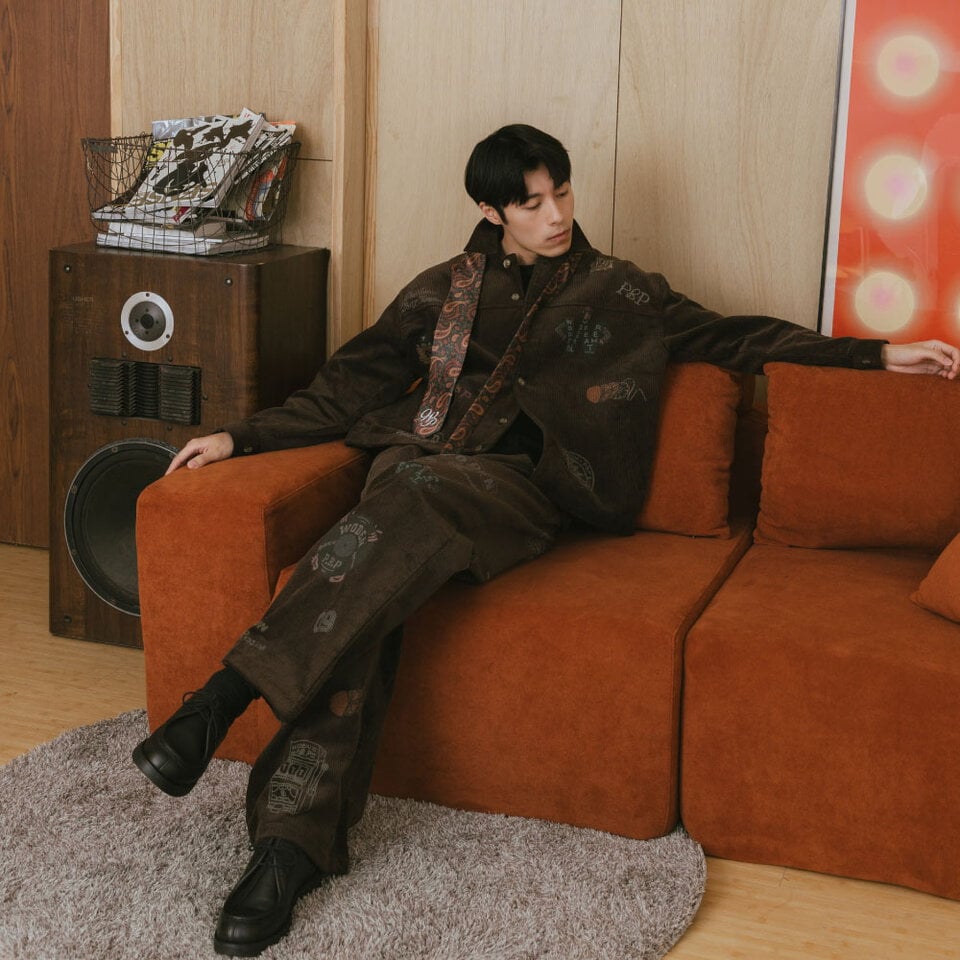 印花領帶 Vintage Totem Tie