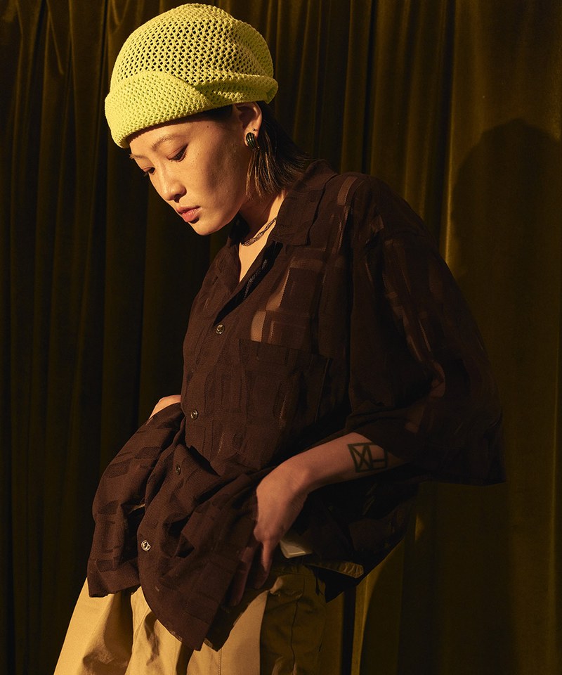 Open Knit Cap