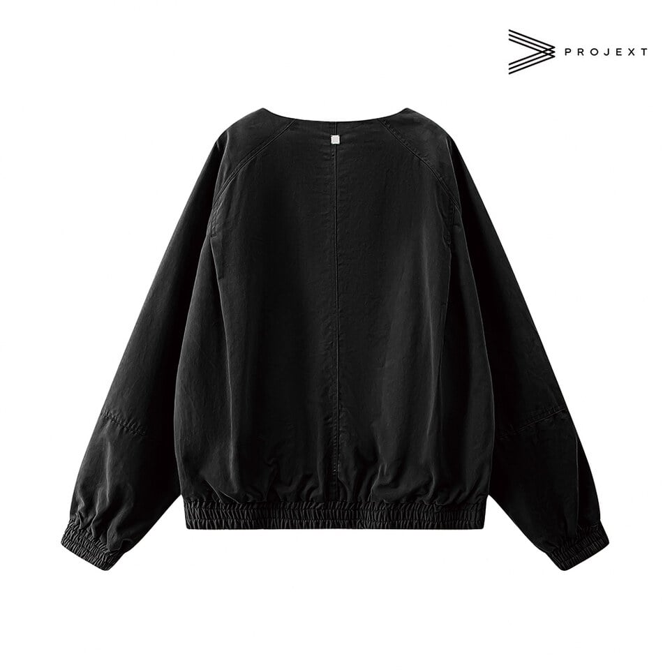 PJT9953-261 蜜桃絨無領外套 Peachy Soft Collarless Jacket