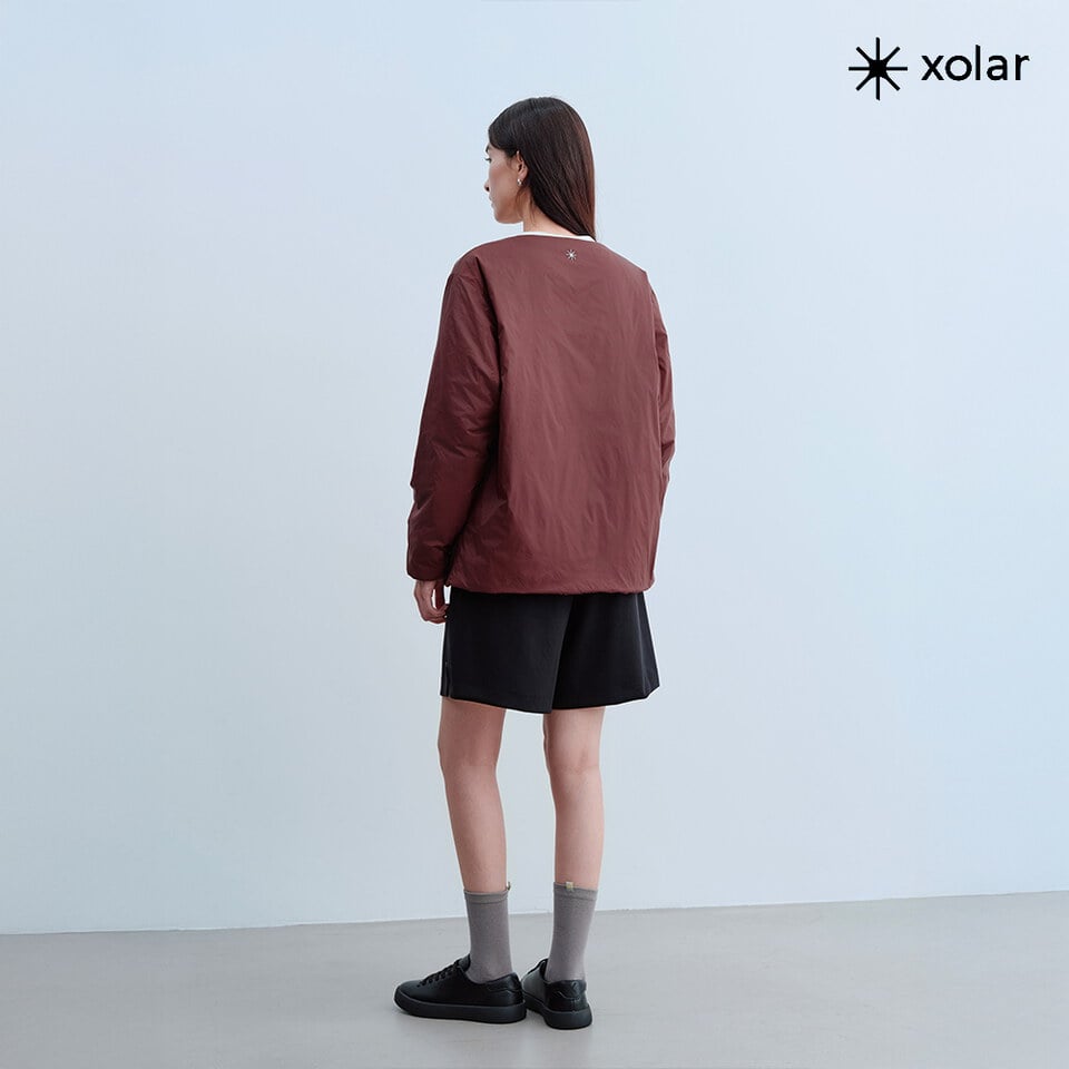 PJT9955-261 恆溫V領鋪棉外套 Xolar V-Neck Insulated Jacket