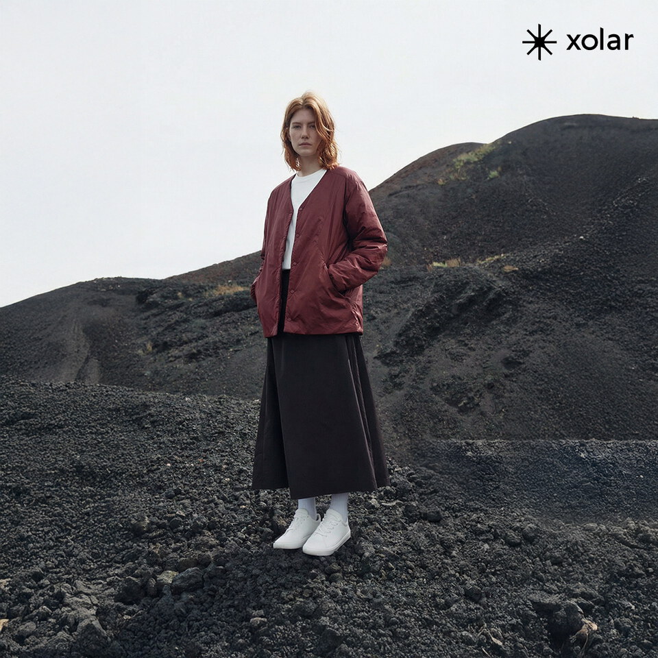 PJT9955-261 恆溫V領鋪棉外套 Xolar V-Neck Insulated Jacket