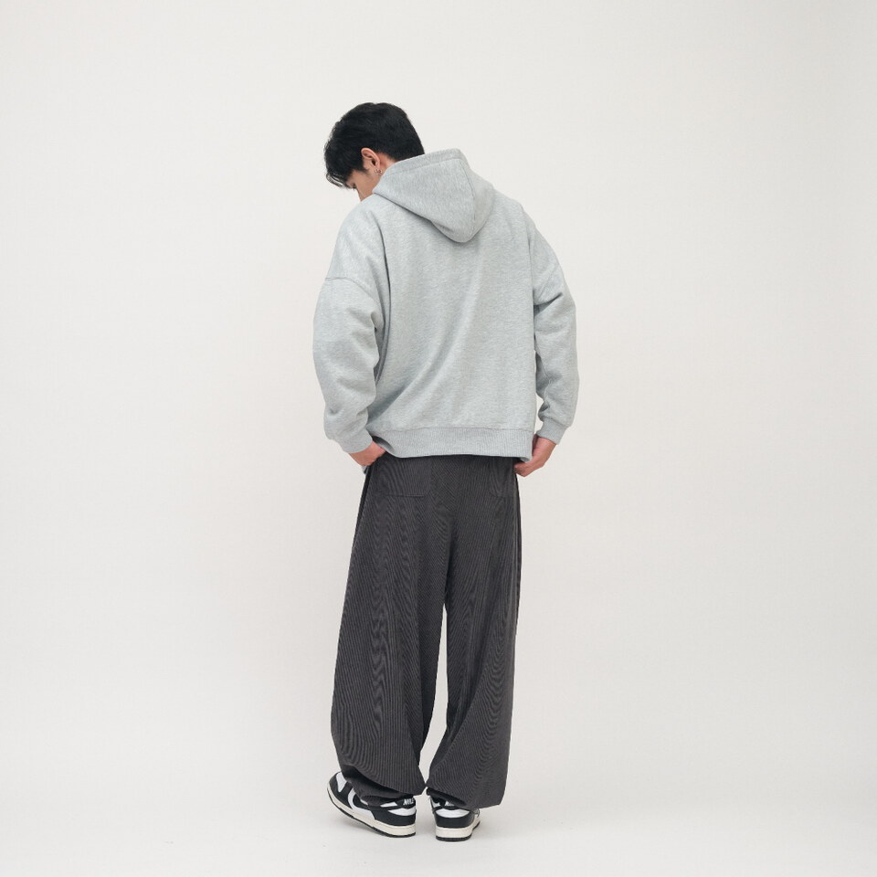 PLN00100-262 釦領半開襟帽TEE