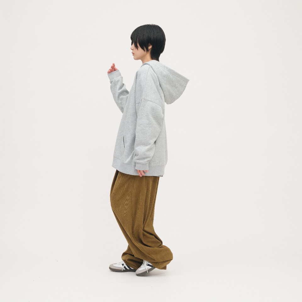 PLN00100-262 釦領半開襟帽TEE
