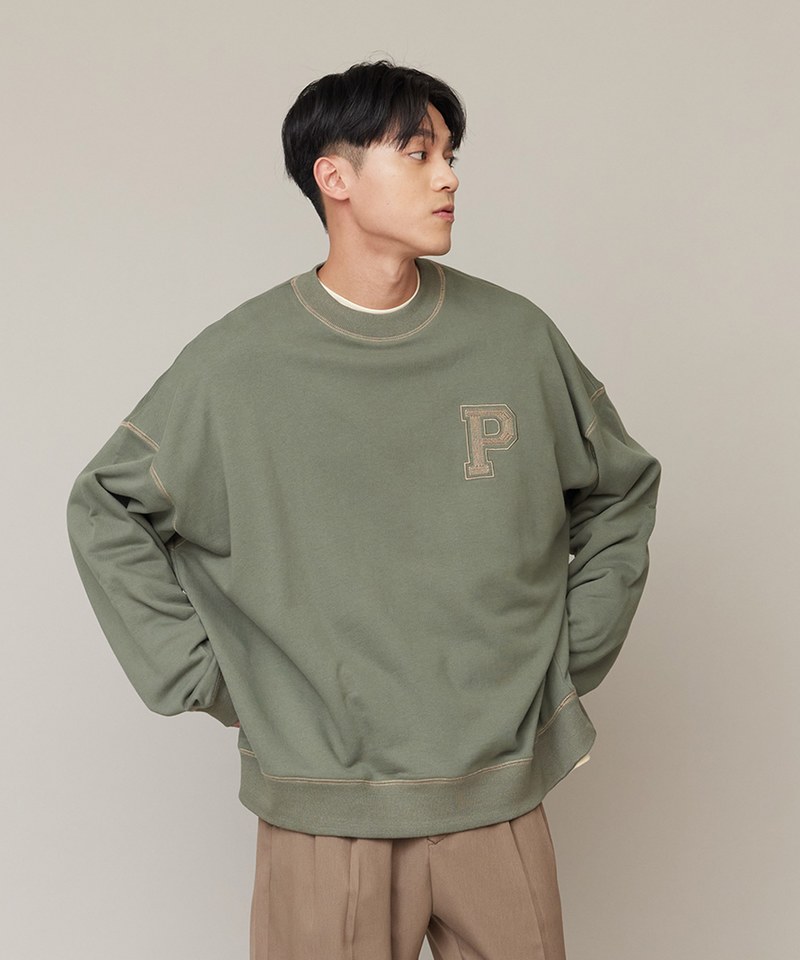 P-LOGO 鬆身大學Tee