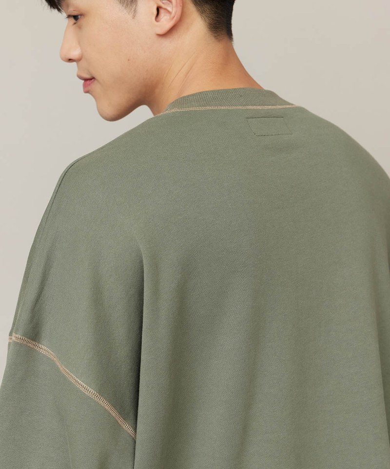 P-LOGO 鬆身大學Tee
