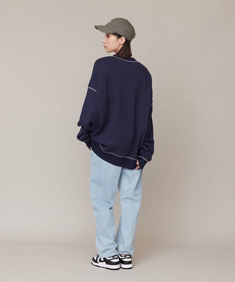 P-LOGO 鬆身大學Tee