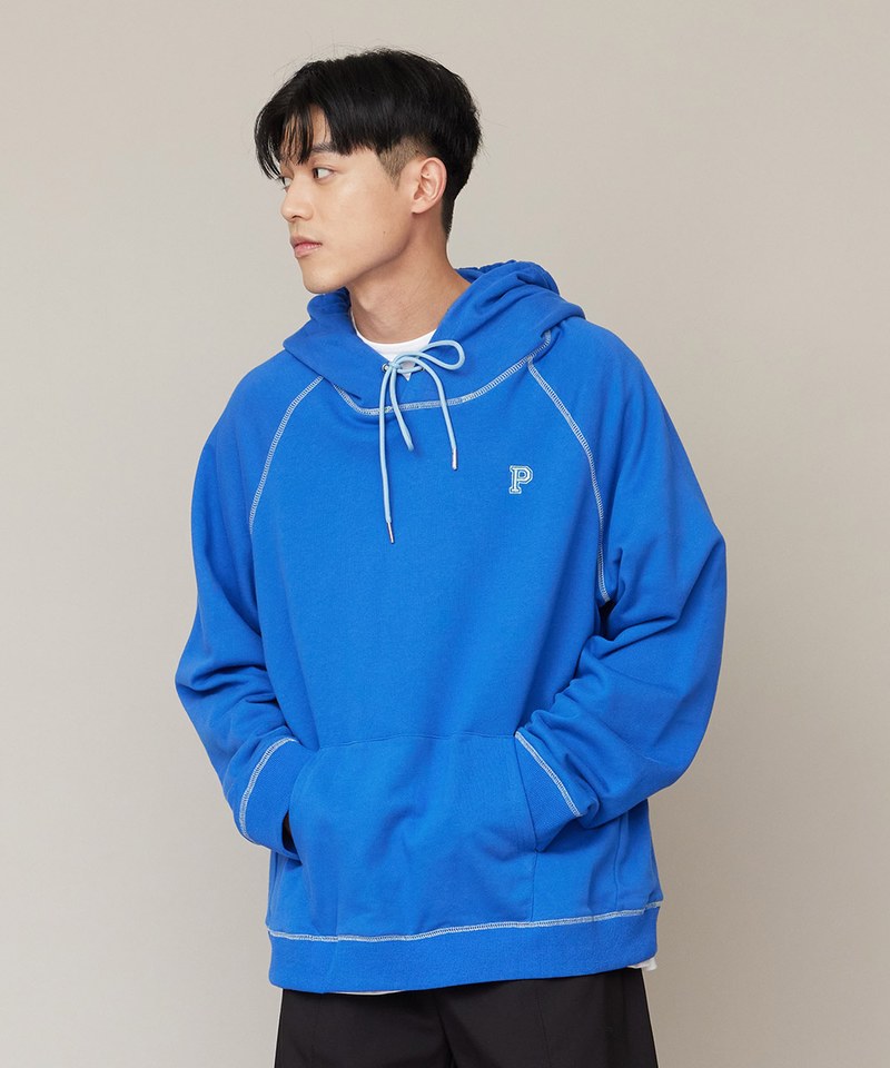 P-LOGO 鬆身帽TEE