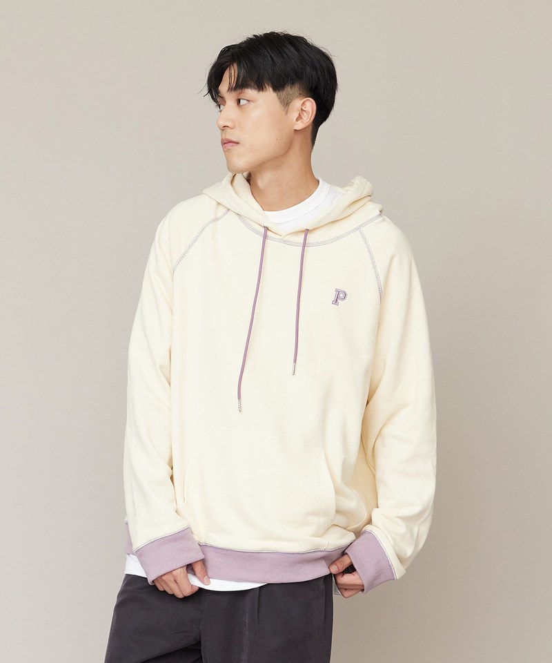 P-LOGO 鬆身帽TEE