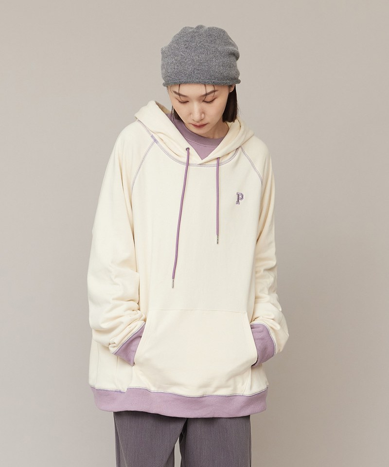 P-LOGO 鬆身帽TEE