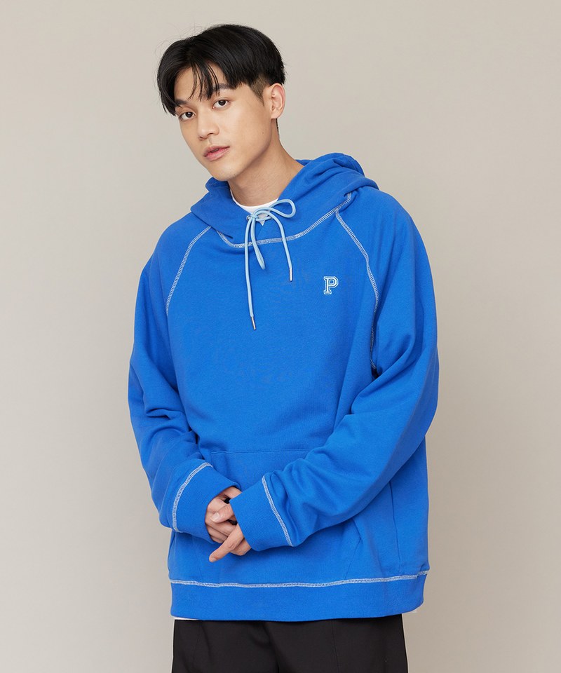 P-LOGO 鬆身帽TEE