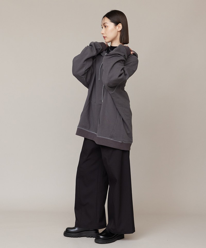 P-LOGO 鬆身帽TEE