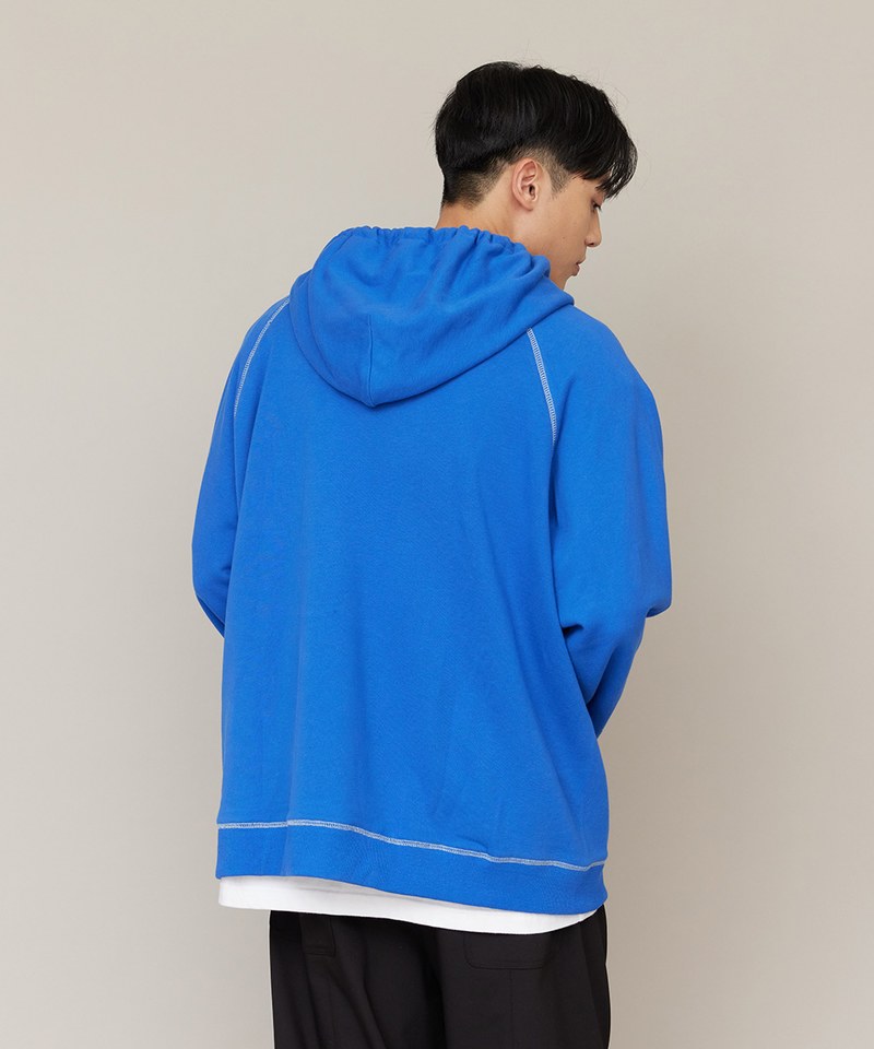 P-LOGO 鬆身帽TEE